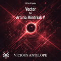 Vector preset pack cover artwork for Arturia – Vicious Antelope