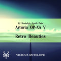 Retro Beauties preset pack cover artwork for Arturia – Vicious Antelope