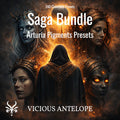 Saga Bundle preset collection for Arturia Pigments featuring cinematic pads and atmospheric textures