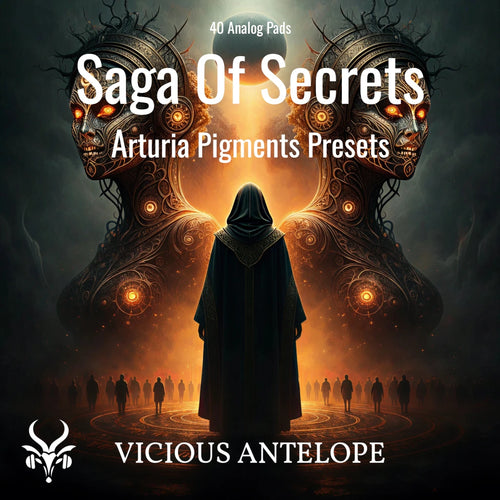Saga Of Secrets cinematic pad presets for Arturia Pigments and Analog Lab V by Vicious Antelope