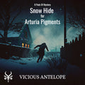 Snow Hide preset pack cover artwork for Arturia Pigments – Vicious Antelope