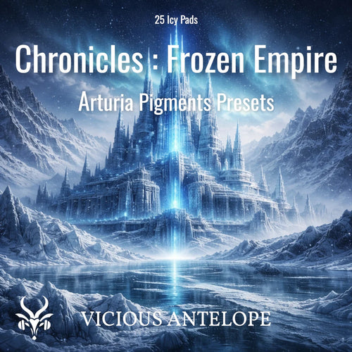 Arturia Pigments presets pack with icy cinematic pads and cold ambient 