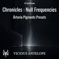 Dark ambient drone presets artwork for Arturia Pigments soundbank Null Frequencies
