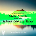 Ambient Colors 2 Pianos preset pack cover artwork for Arturia Pigments – Vicious Antelope