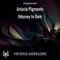 Odyssey In Dark preset pack cover artwork for Arturia Pigments – Vicious Antelope