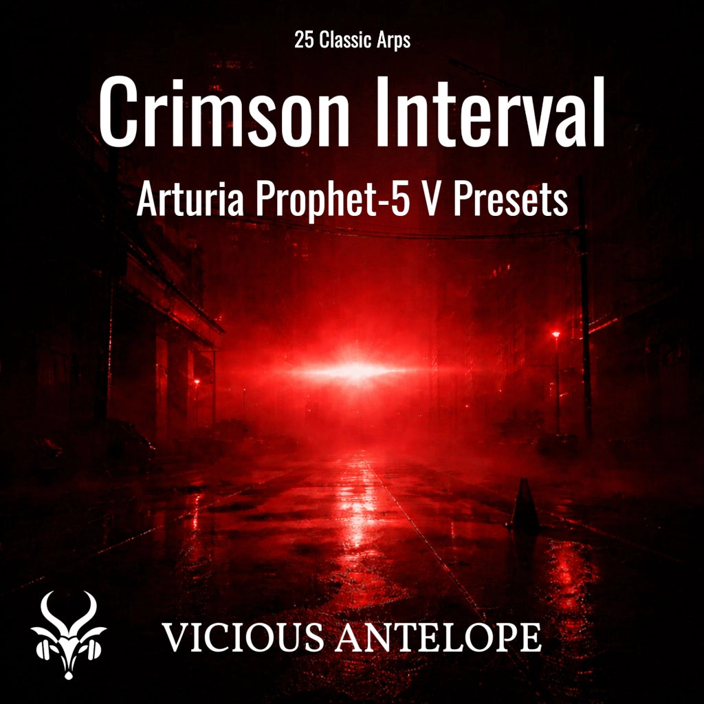 Arturia Prophet-5 V arp presets pack with vintage analog and cinematic arpeggiator sounds