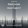 Distant Horizons preset pack cover artwork for Arturia Pigments – Vicious Antelope
