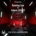 Running Low preset pack cover artwork for Arturia – Vicious Antelope