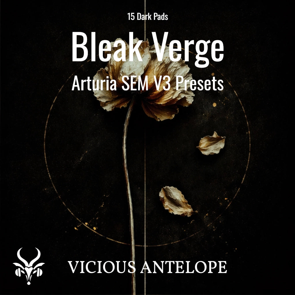 Dark cinematic ambient pad presets for Arturia SEM V3 with analog textures