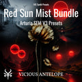 Red Sun Mist Bundle with 145 Arturia SEM V3 and Analog Lab V presets.