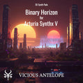 Binary Horizon preset pack cover artwork for Arturia – Vicious Antelope