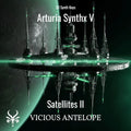 Satellites II preset pack cover artwork for Arturia – Vicious Antelope