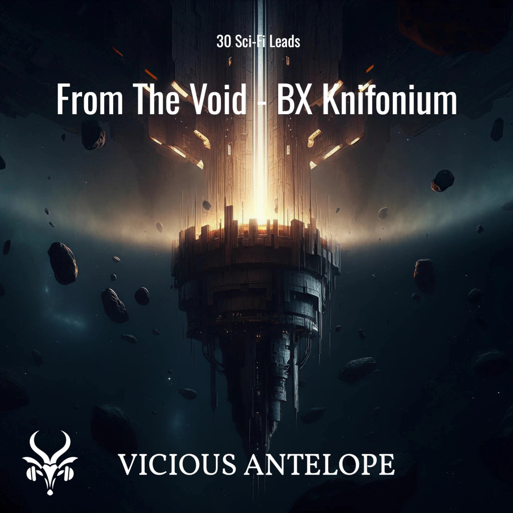 From The Void preset pack cover artwork for Knifonium – Vicious Antelope