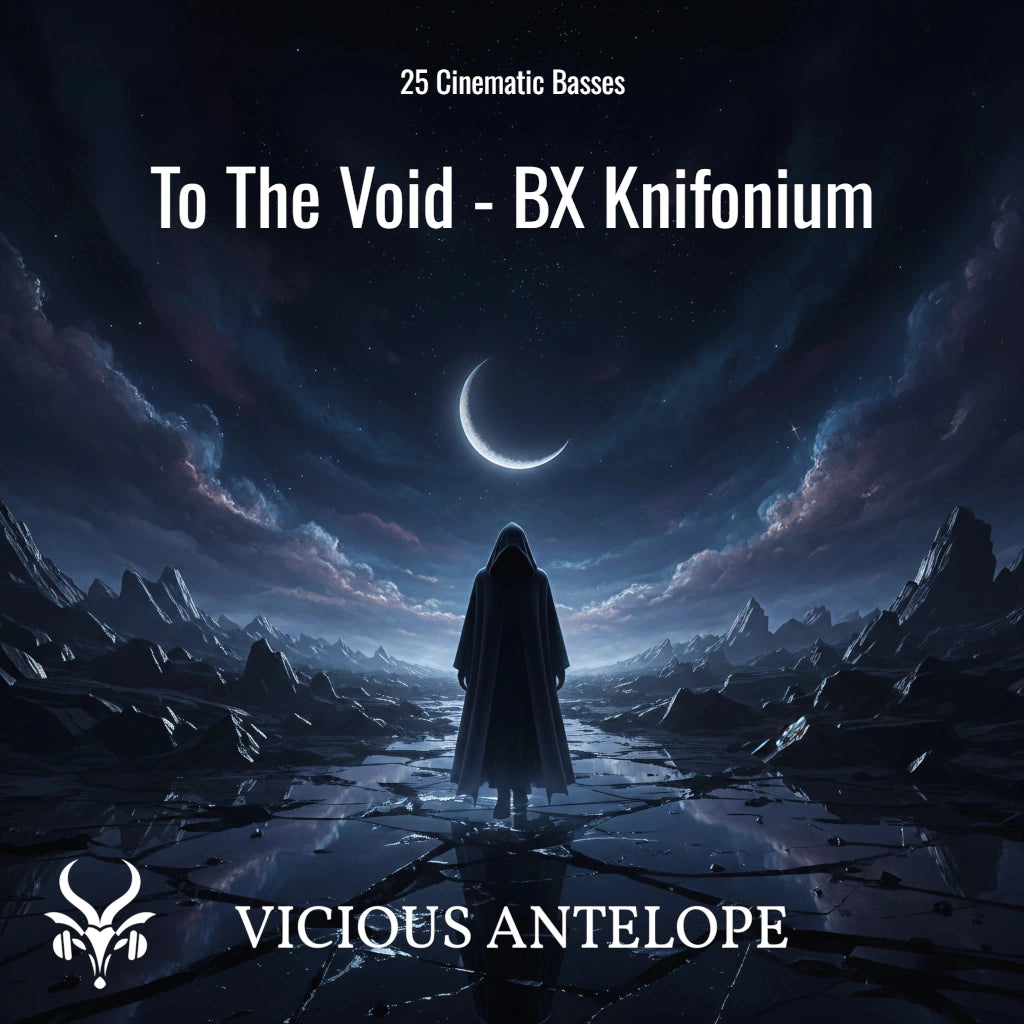 To The Void preset pack cover artwork for Knifonium – Vicious Antelope