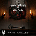 Pandora's Bundle Cover artwork for Vital synth presets bundle Pandora's Bundle