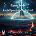 Odyssey Bundle preset pack cover artwork for Arturia Pigments – Vicious Antelope