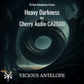 Heavy Darkness preset pack cover artwork for Cherry Audio – Vicious Antelope