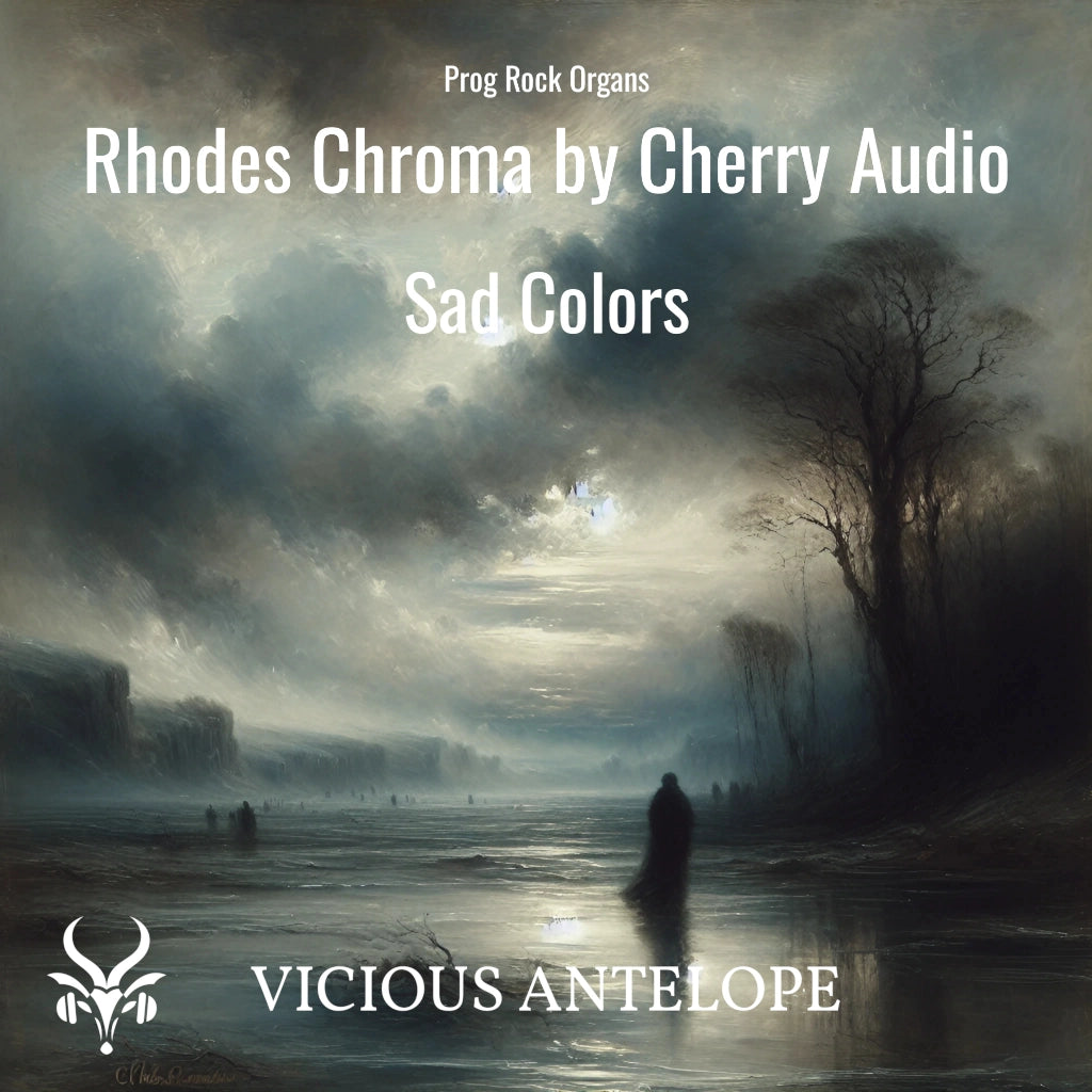 Sad Colors preset pack cover artwork for Cherry Audio – Vicious Antelope
