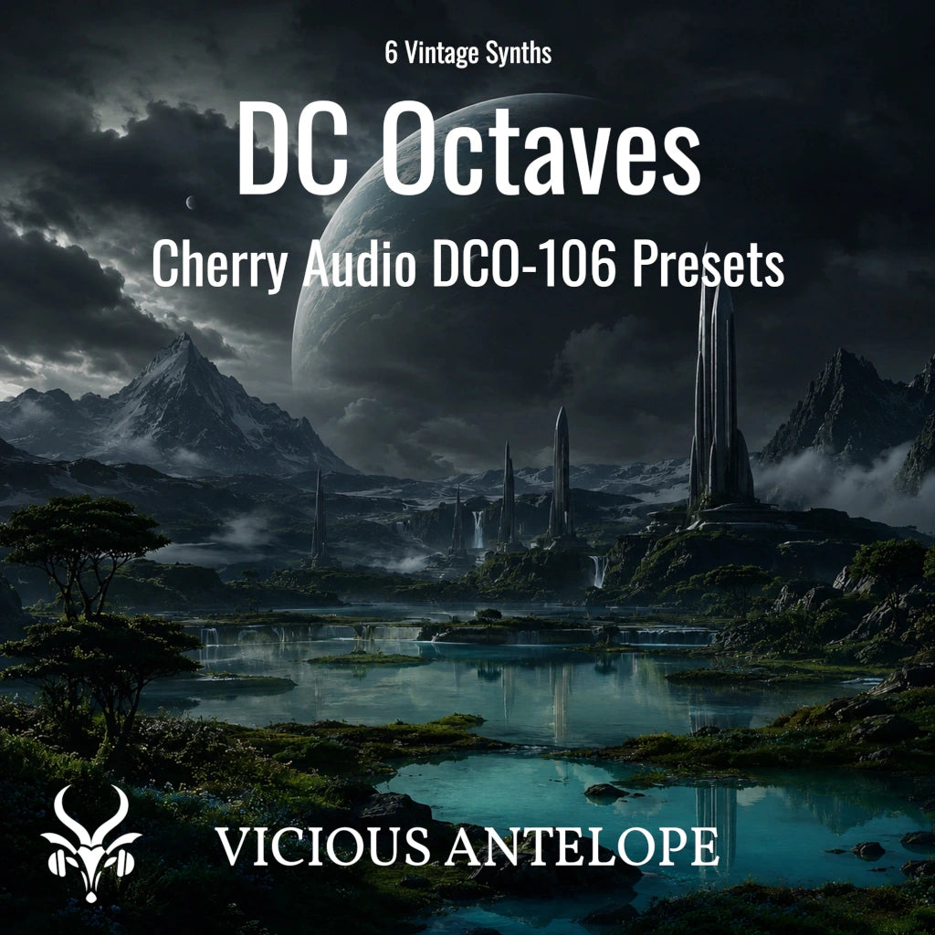 Free DCO-106 vintage octave presets with classic 80s two-voice synth sounds