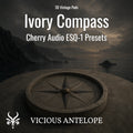 Cherry Audio ESQ-1 Ivory Compass vintage synth pad presets artwork