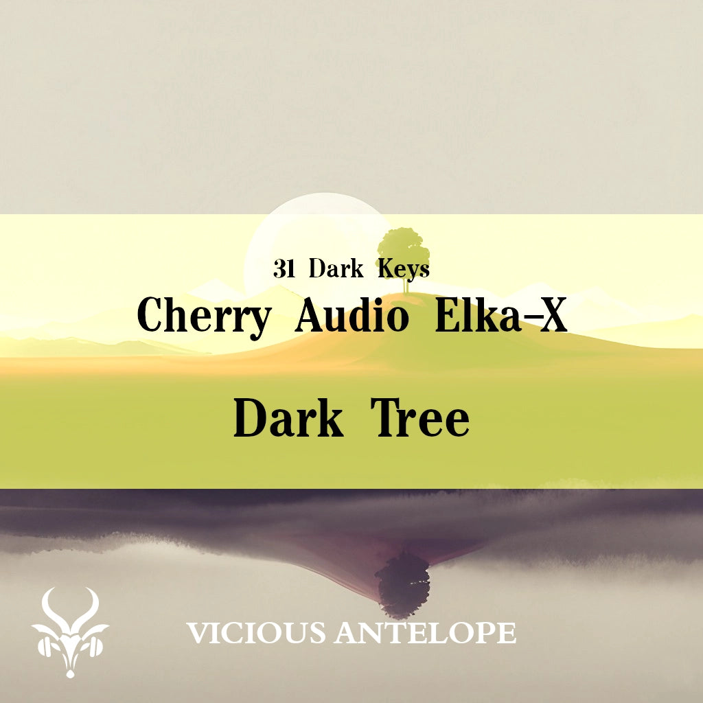 Dark Tree preset pack cover artwork for Cherry Audio – Vicious Antelope