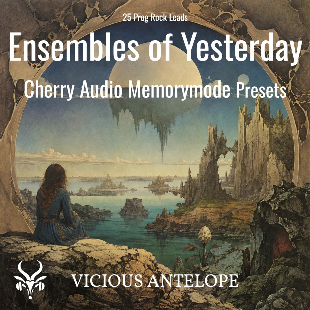 Cherry Audio Memorymode progressive rock lead presets with vintage analog character