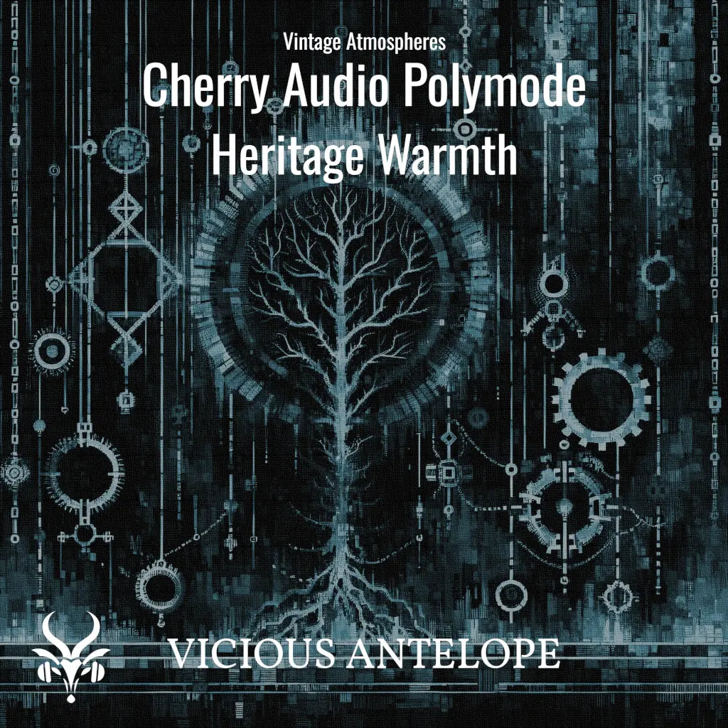 Heritage Warmth preset pack cover artwork for Cherry Audio – Vicious Antelope