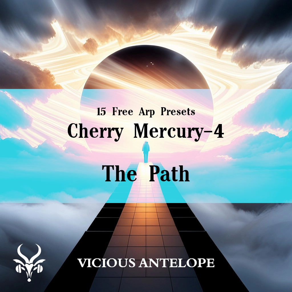 The Path preset pack cover artwork for Cherry Audio – Vicious Antelope