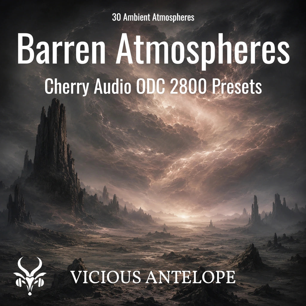 Cherry Audio ODC 2800 ambient preset pack with vintage cinematic synth pads