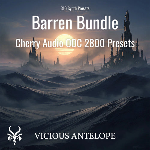 Barren Bundle for Cherry Audio ODC 2800 with 316 vintage analog synth presets