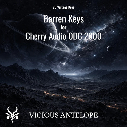 Barren keys preset pack cover artwork for Cherry Audio – Vicious Antelope