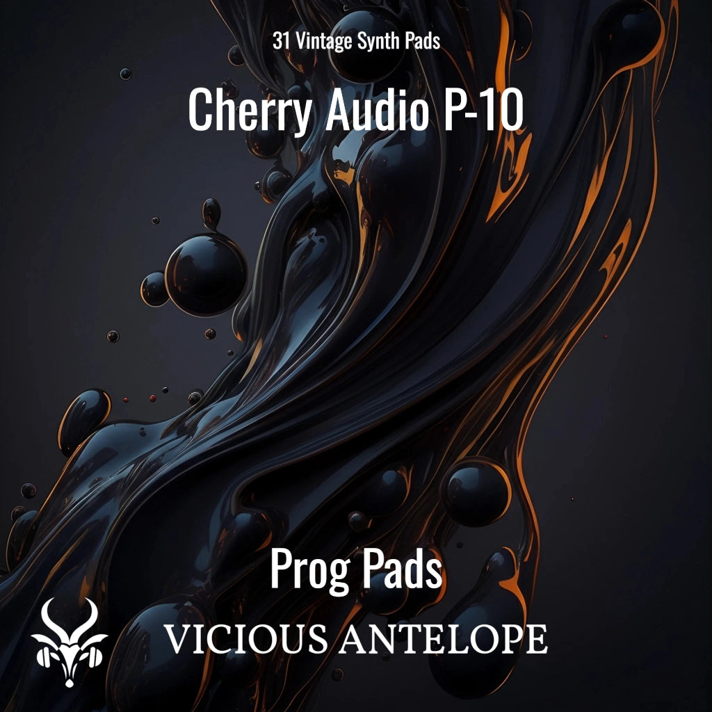 Prog Pads preset pack cover artwork for Cherry Audio – Vicious Antelope