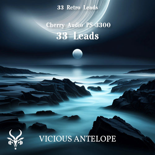 33 Leads preset pack cover artwork for Cherry Audio – Vicious Antelope