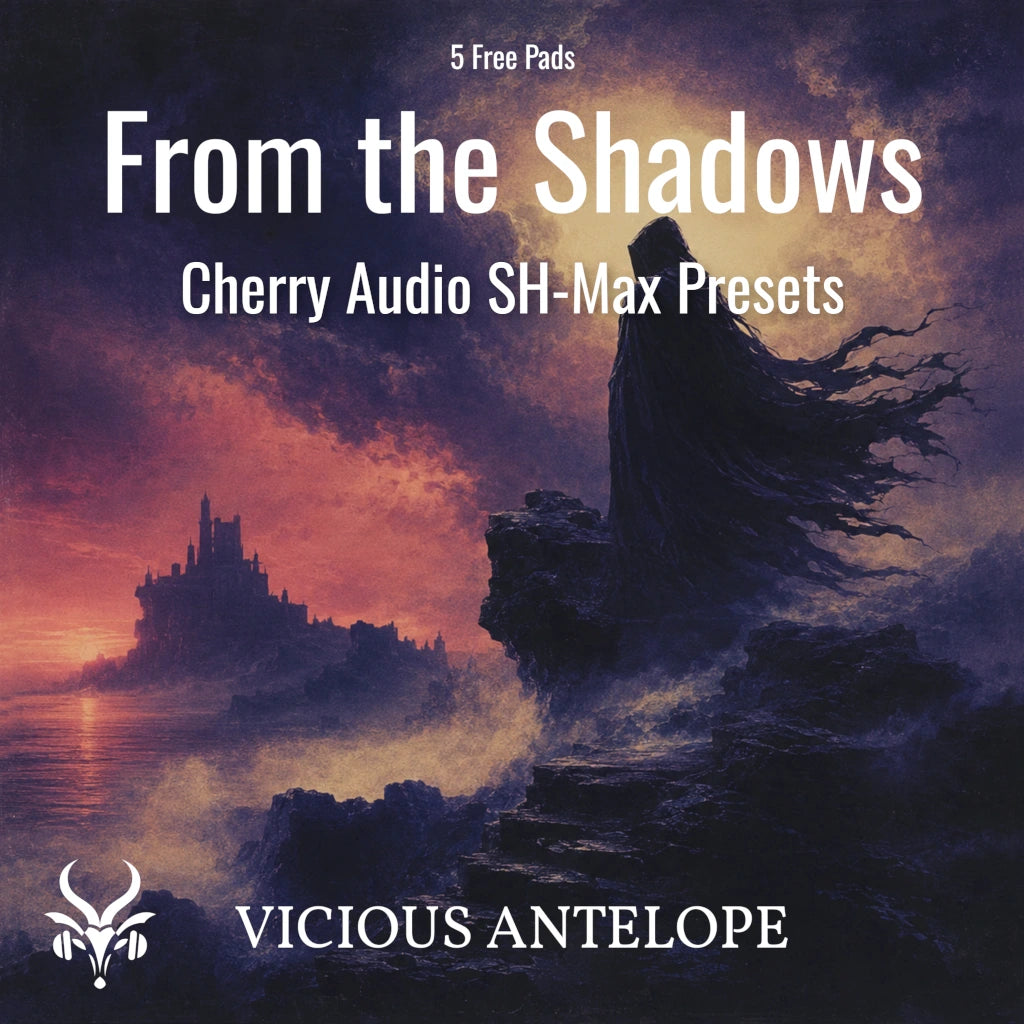 From the Shadows free dark pad presets for Cherry Audio SH-Max.