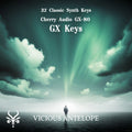 GX Keys preset pack cover artwork for Cherry Audio GX-80 – Vicious Antelope
