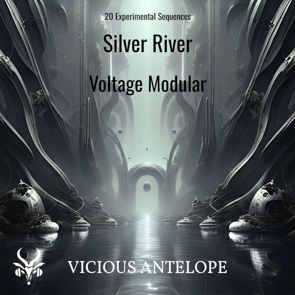 Silver River preset pack cover artwork for Cherry Audio – Vicious Antelope