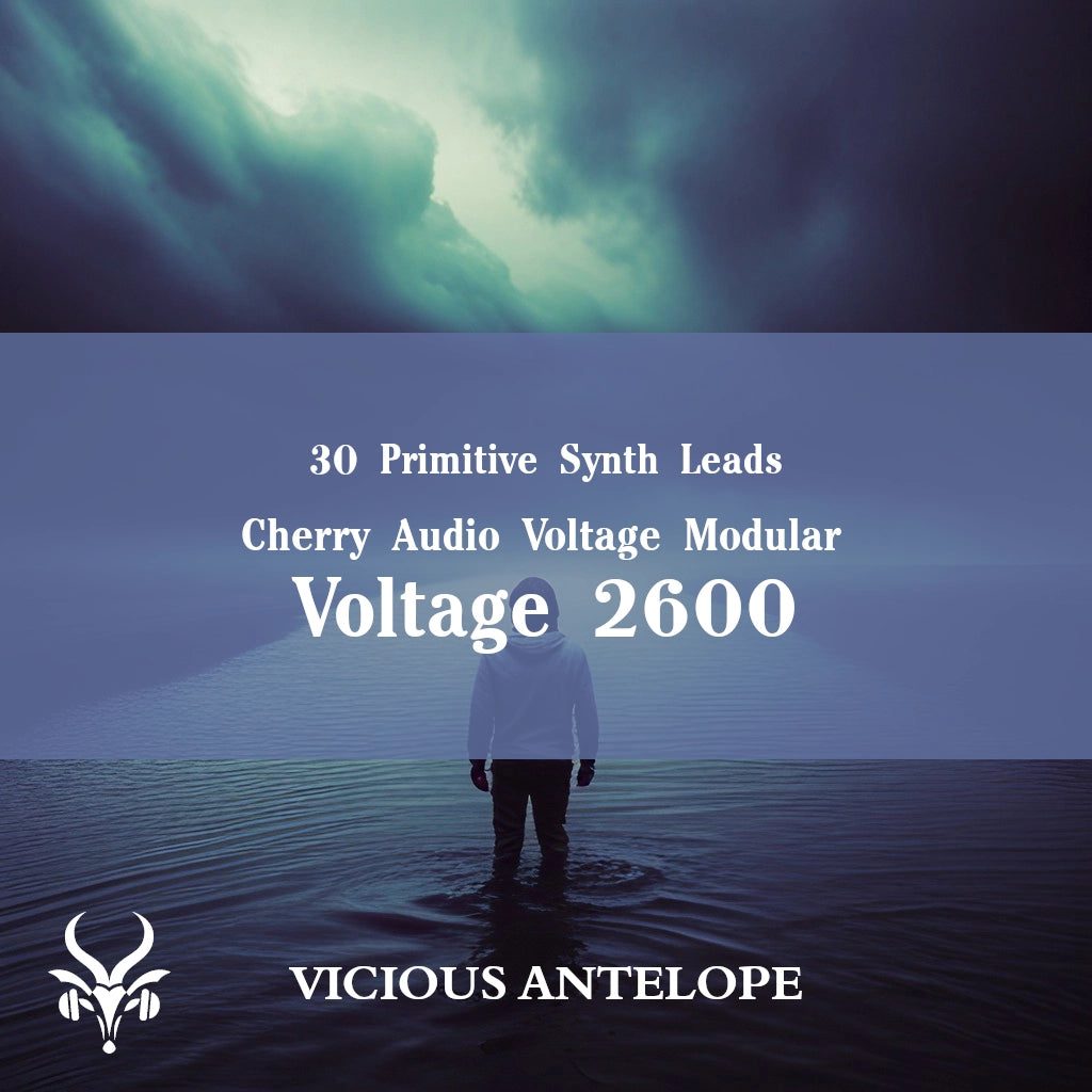 Voltage 2600 preset pack cover artwork for Cherry Audio – Vicious Antelope