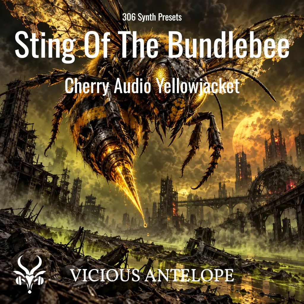 Sting Of The Bundlebee – Cherry Audio Yellowjacket bundle with 306 synth presets