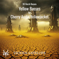 Yellow Basses preset pack cover artwork for Cherry Audio – Vicious Antelope