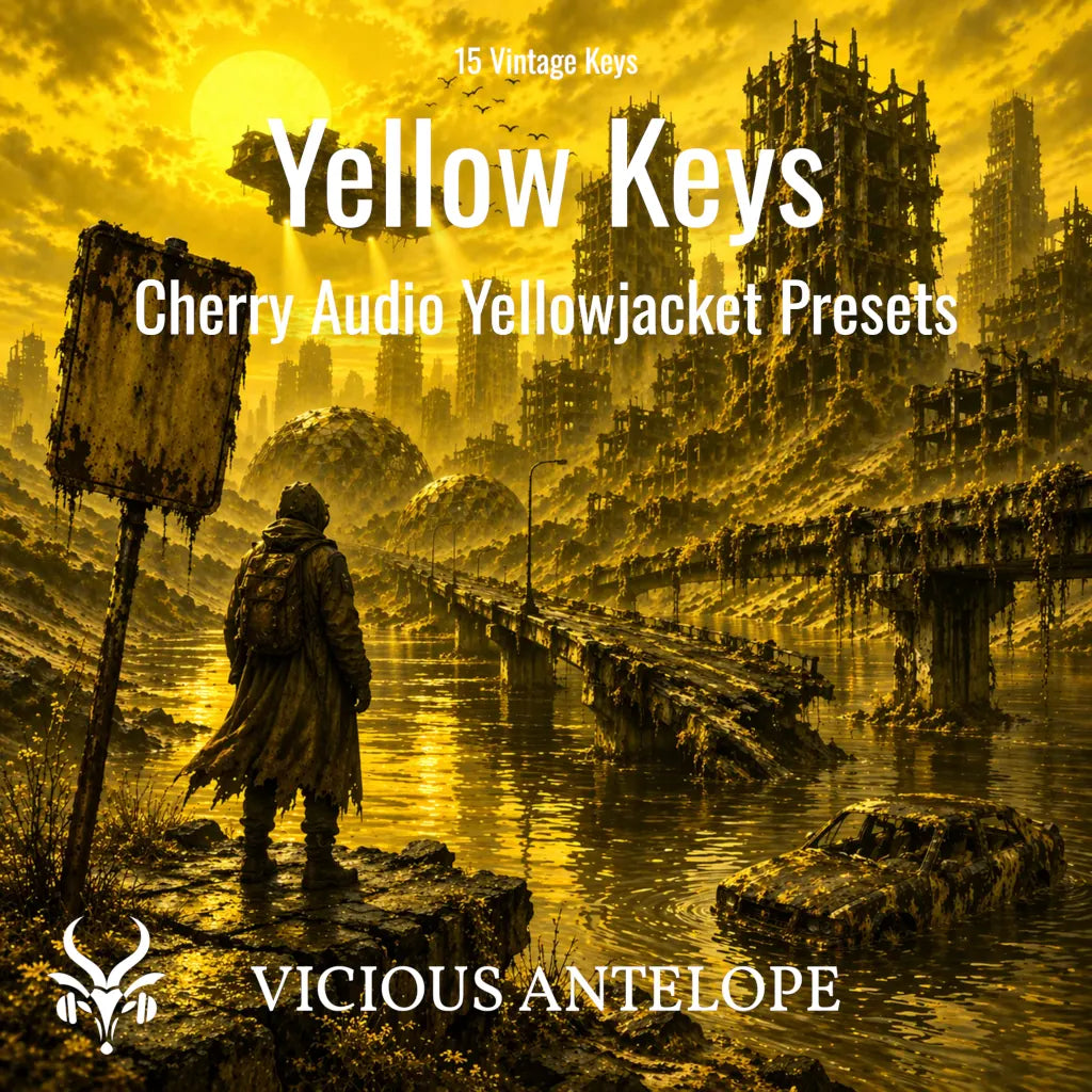 Cherry Audio Yellowjacket presets pack with vintage synth key sounds