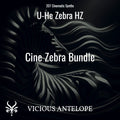 Cine Zebra Bundle preset pack cover artwork for U-He Zebra– Vicious Antelope