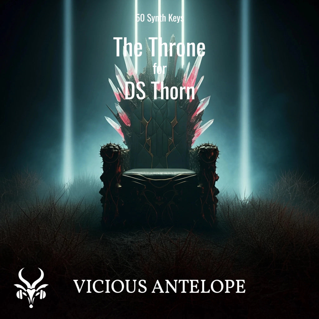 The Throne preset pack cover artwork for DS Thorn – Vicious Antelope