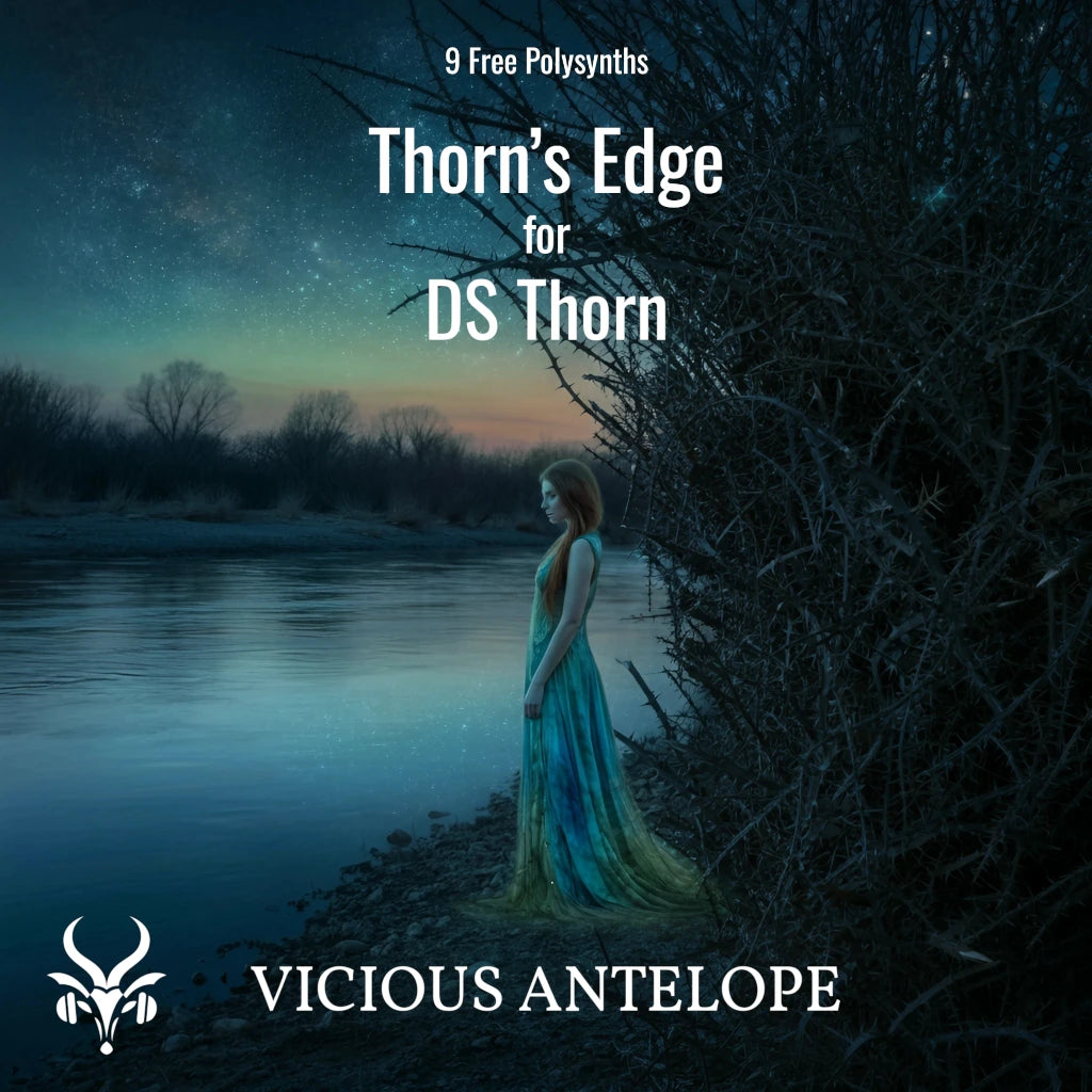 Thorn's Edge preset pack cover artwork for DS Thorn – Vicious Antelope