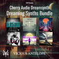 Dreaming Synths Bundle preset pack cover artwork for Cherry Audio – Vicious Antelope