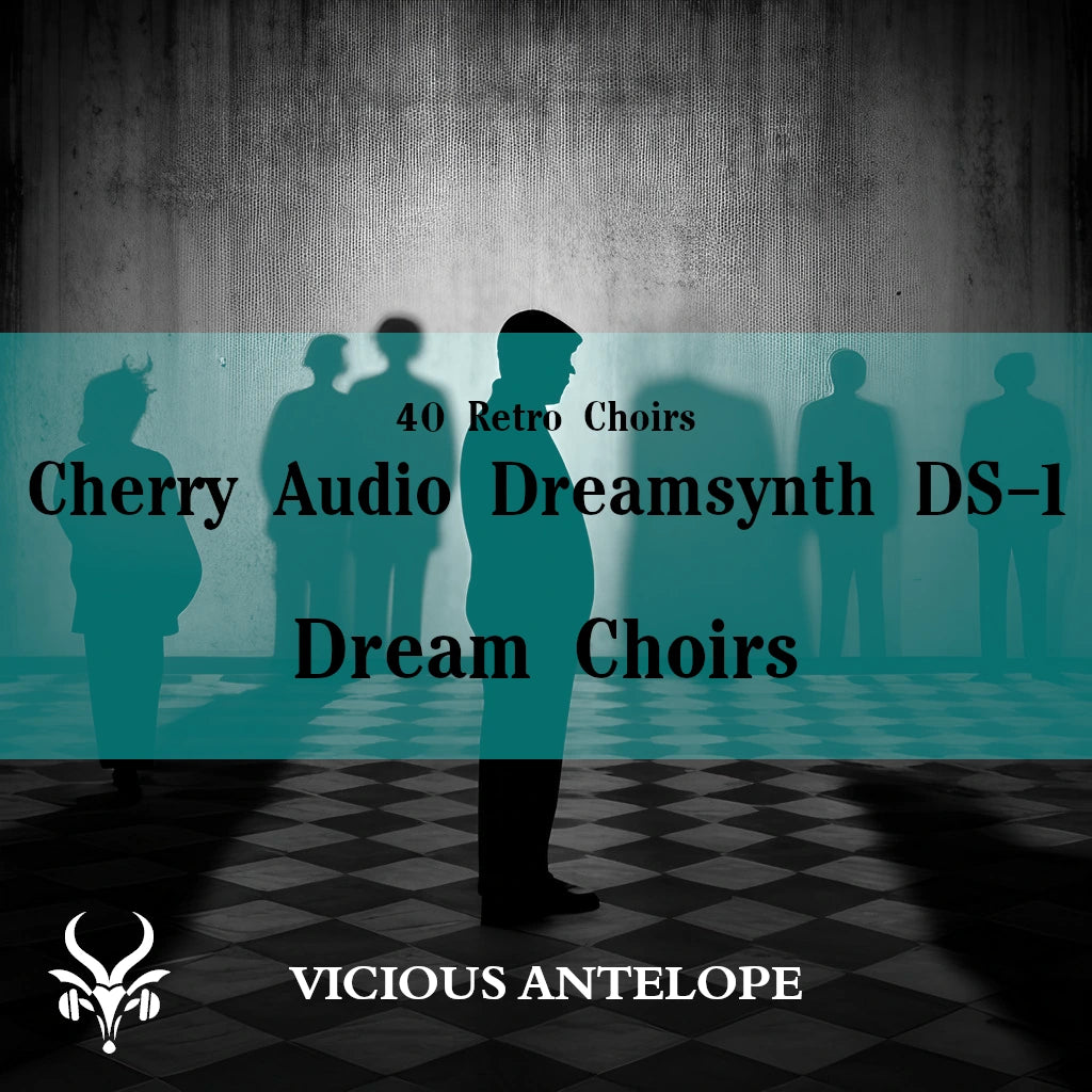 Dream choirs preset pack cover artwork for Cherry Audio – Vicious Antelope