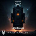 Sonic Capsule preset library cover artwork for Dune 3 – Vicious Antelope