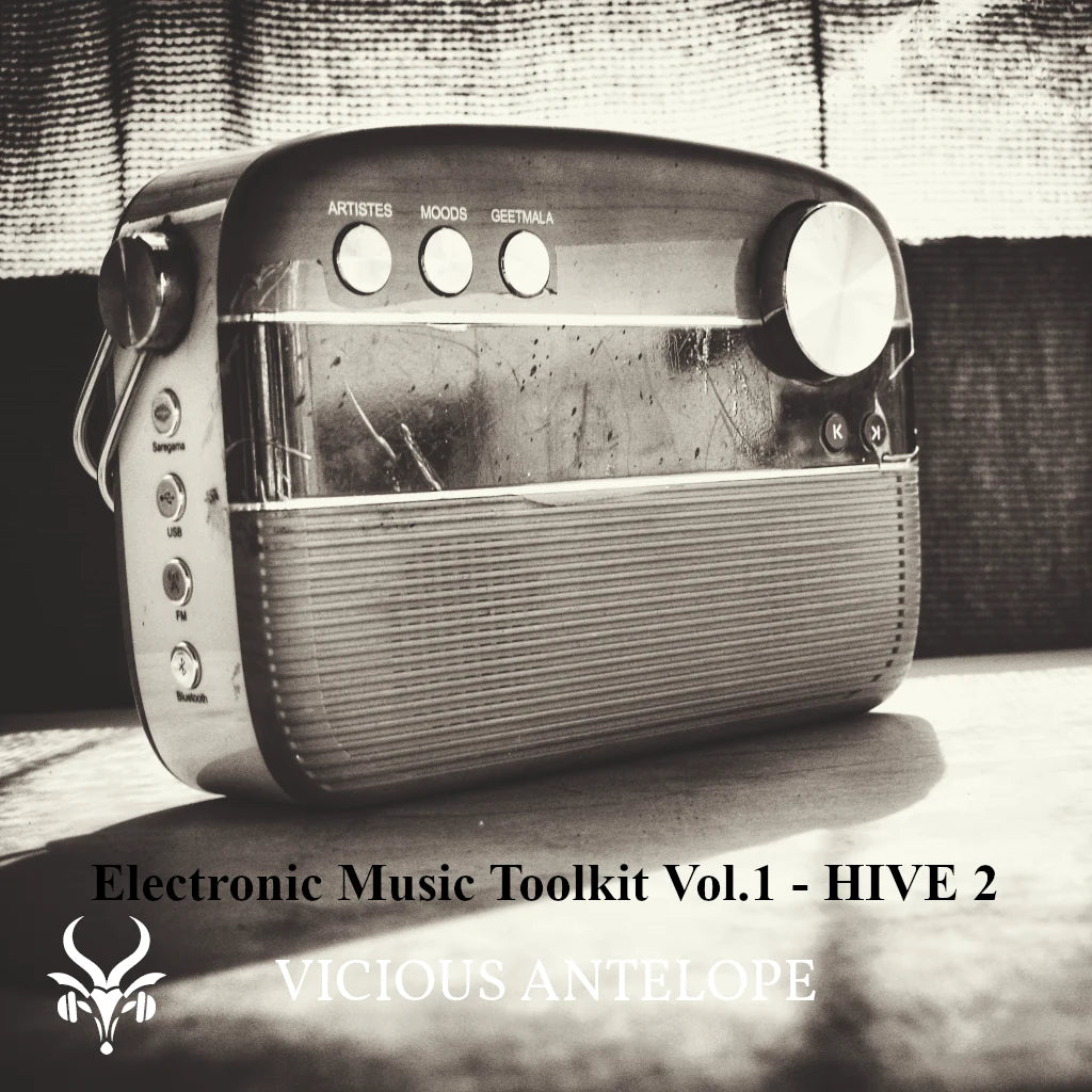 Electronic Music Toolkit Vol.1 preset pack cover artwork for U-He Hive – Vicious Antelope