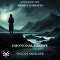 Emotional Massive preset pack cover artwork for Massive X – Vicious Antelope