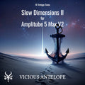 Slow Dimensions II guitar pack cover artwork for Amplitube 5 Max V2 – Vicious Antelope