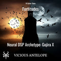 Fortitudes guitar pack cover artwork for Neural DSP – Vicious Antelope